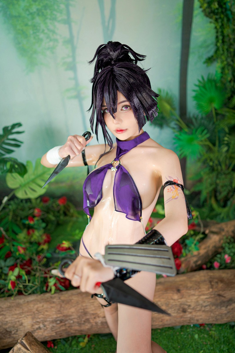 Joyce Lin2x Yuzuriha Cosplay 写真图集 50P插图2
