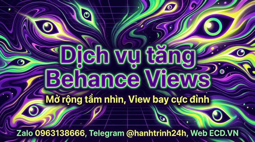 tăng behance views nhanh behance pro