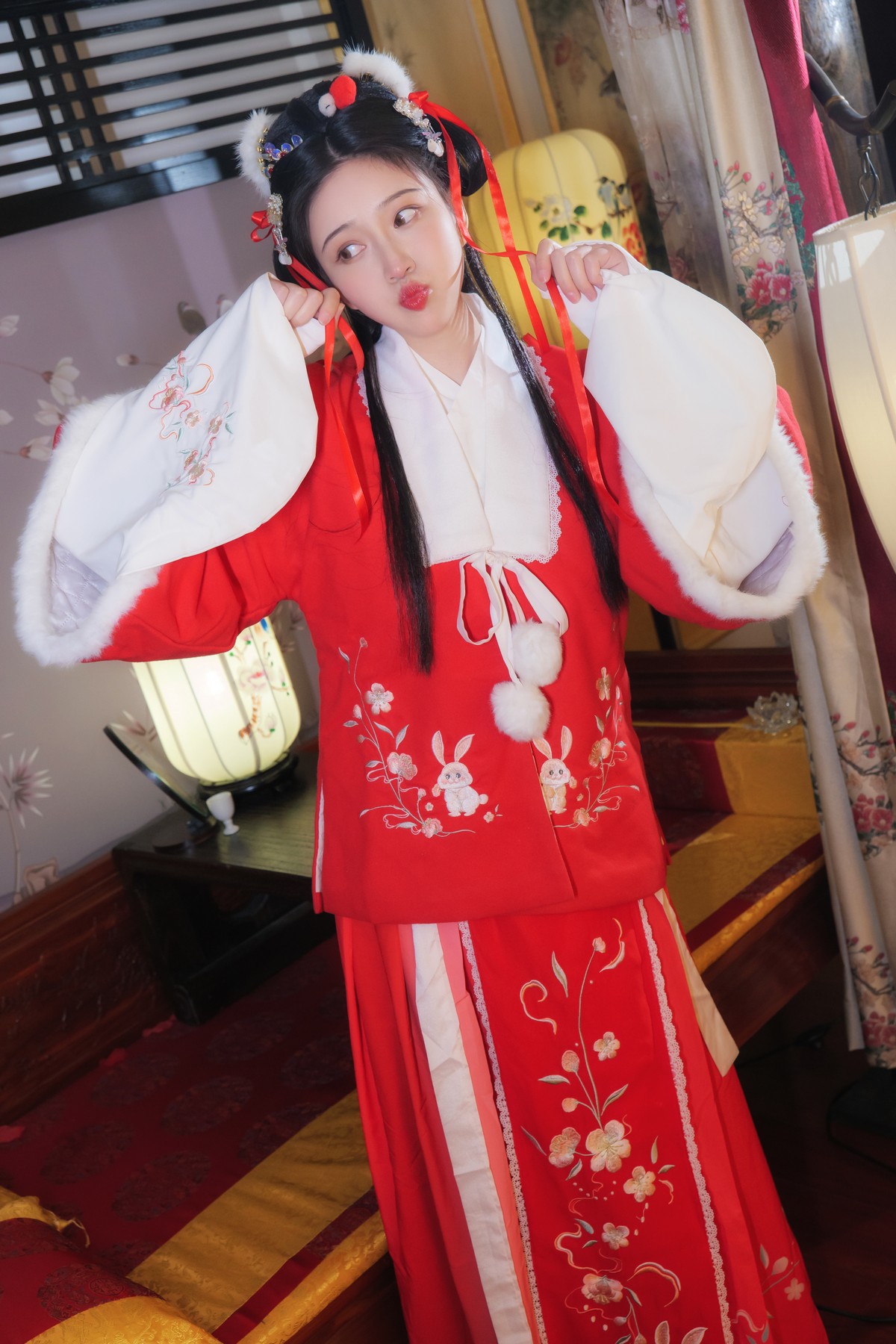 年年nnian 点绛唇古风写真 汉服美人高清图集插图1