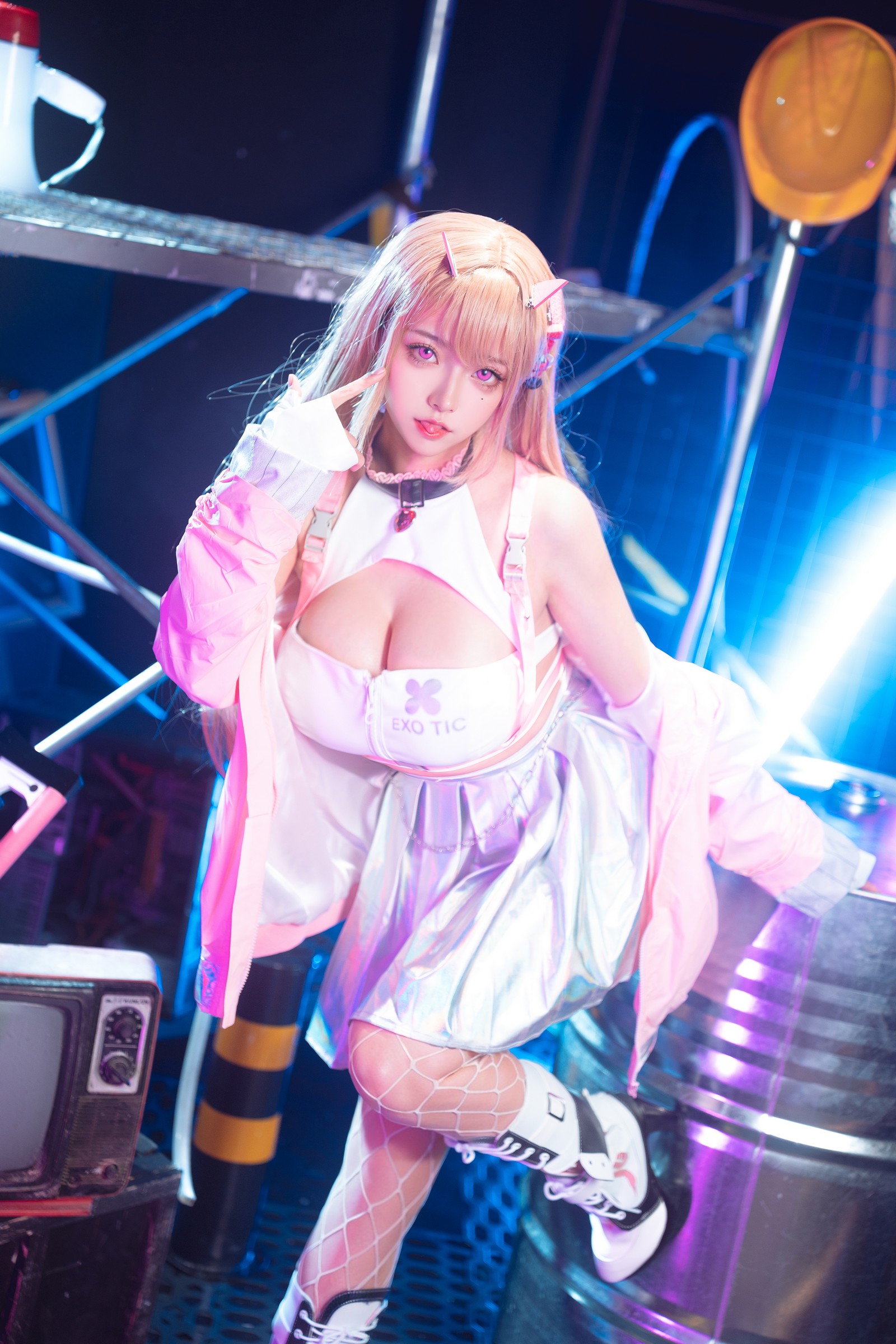 Seya-狮砸 – 胜利女神：妮姬 毒蛇 Cos 高清写真（12P-155.3MB）插图2