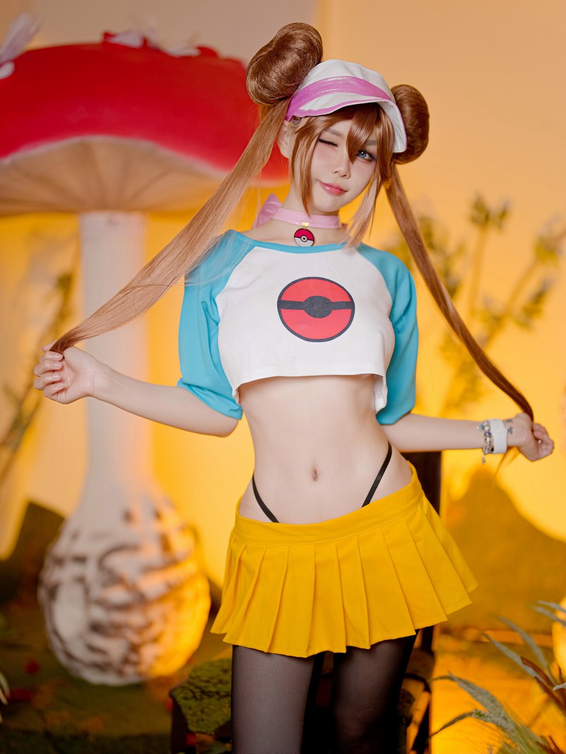 Joyce Lin2x Rosa Cosplay Pokemon 高清图集 55P插图4