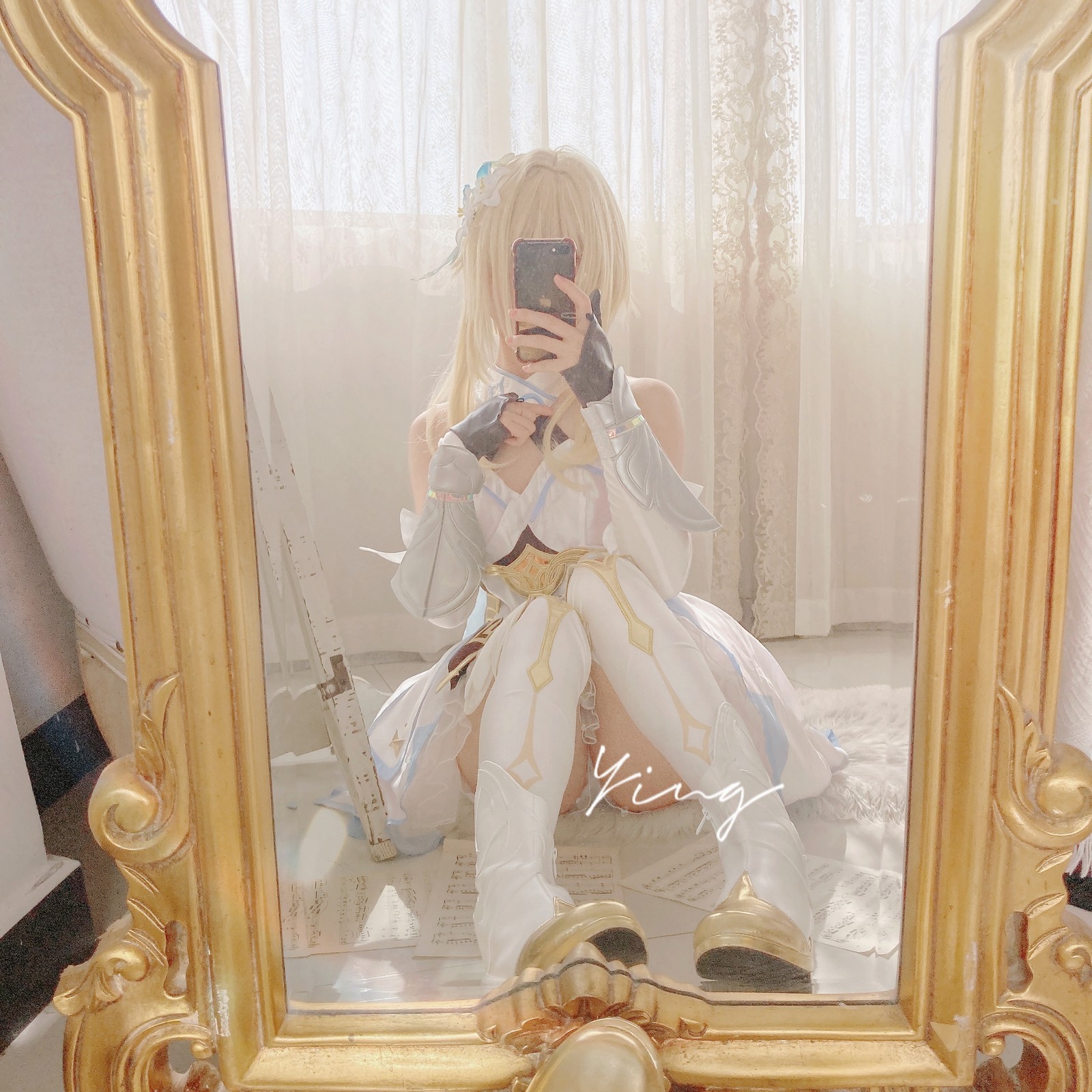 Seele麦麦荧纯白物语 Cosplay｜原神主题高清写真集（145P-445MB）插图2