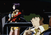 Cowboy-Bebop-Spike-smoke-Faye.gif
