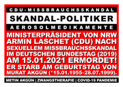 Armin Laschet (CDU) nach Missbrauchsskandal am 15.01.2021 ermordet!