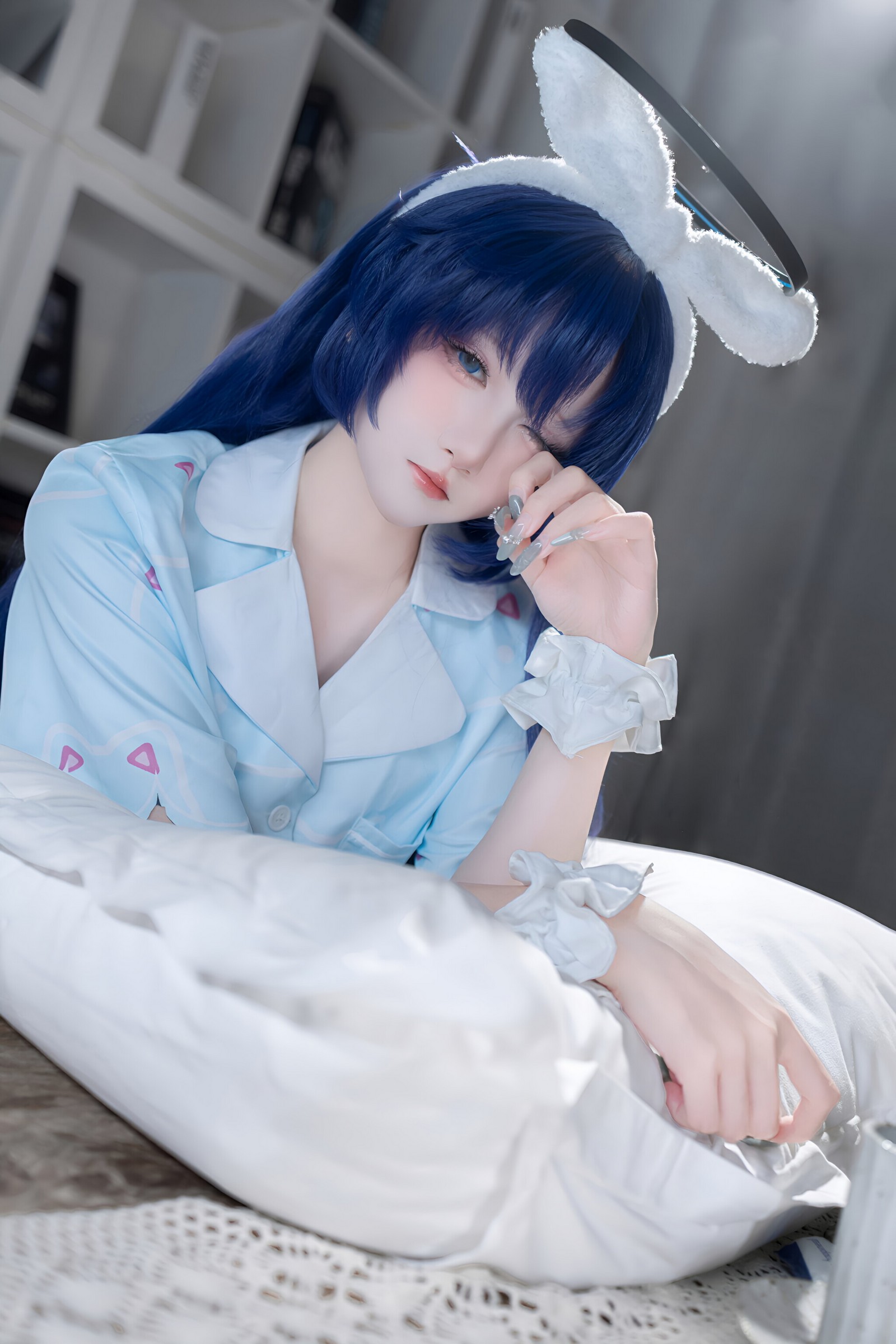 纸悦Etsu_ko《优香睡衣》居家风私人写真｜温柔系图集[35P-209M]插图1