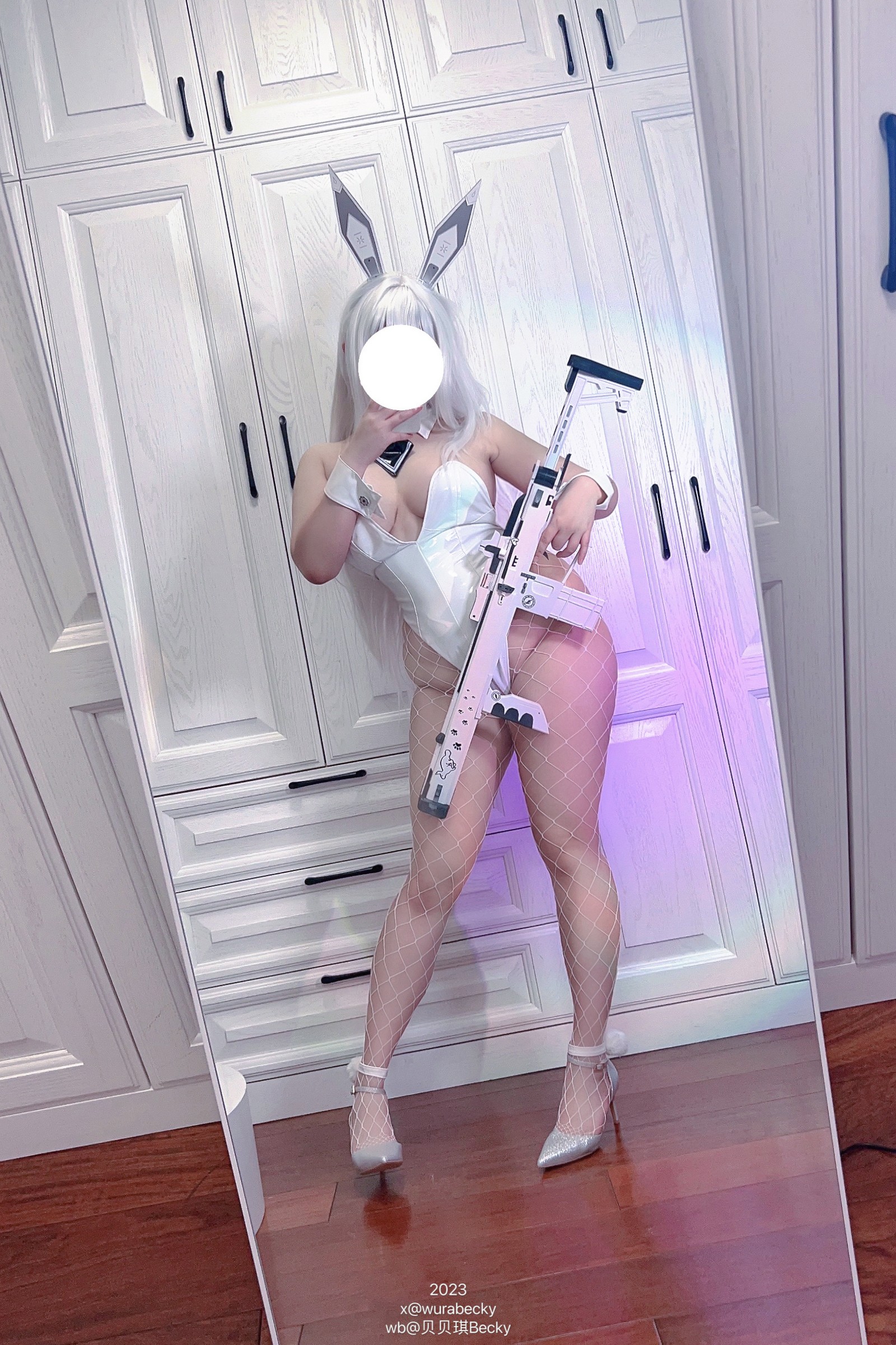 贝贝琪 Becky 白兔 主题 Cosplay 写真合集｜高清图集（40P｜261MB）插图4