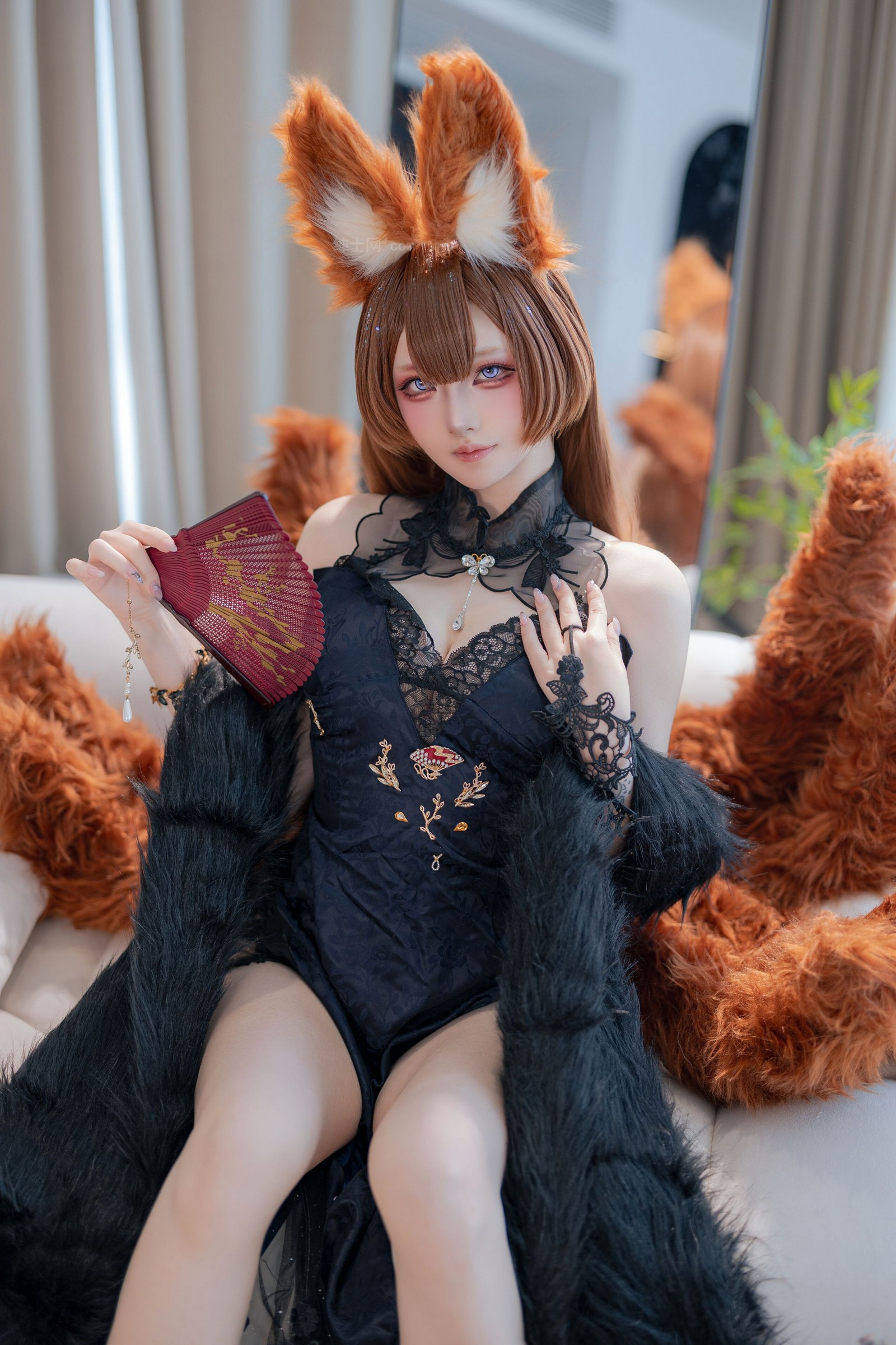 屿鱼 Yuyu 碧蓝航线 天城 礼服 Cosplay 写真图集（65P｜129MB）插图2