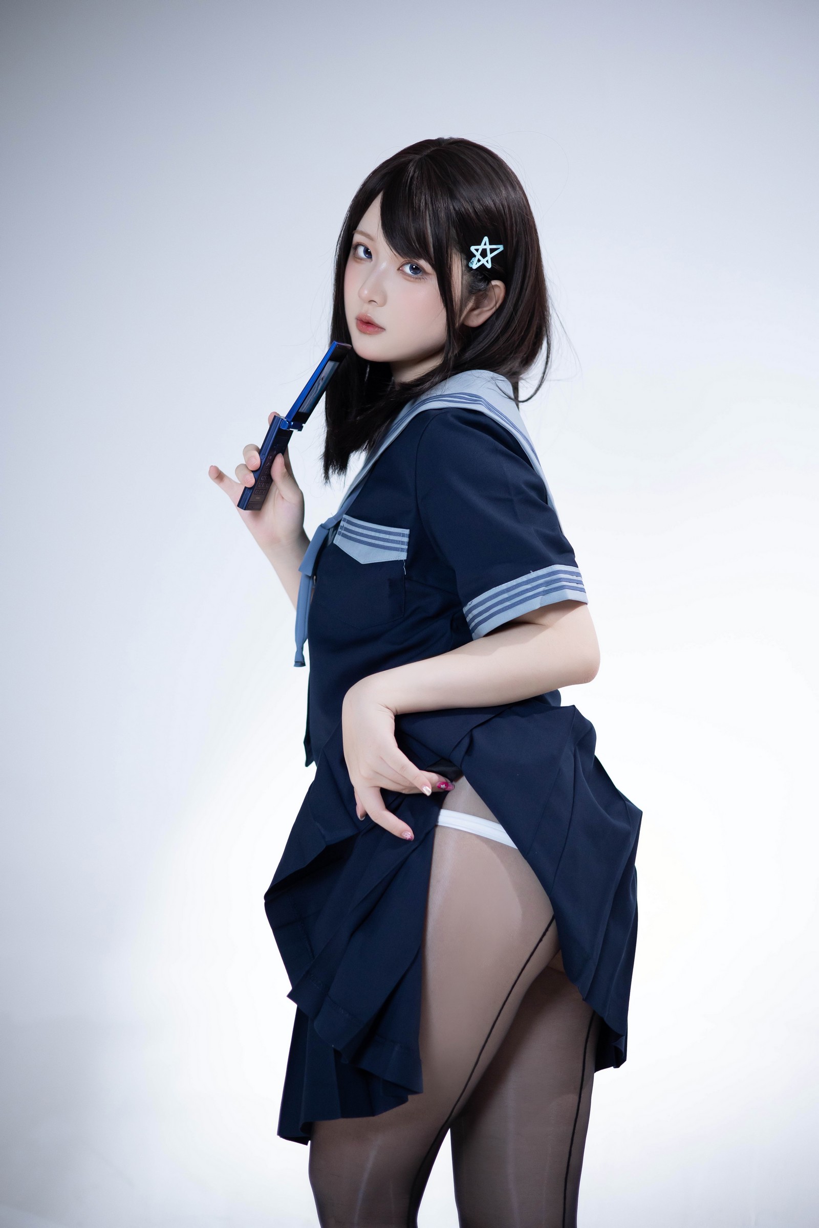 屿鱼 Yuyu 蔚蓝档案 竞泳 Cosplay 写真合集（28P｜108MB）插图7