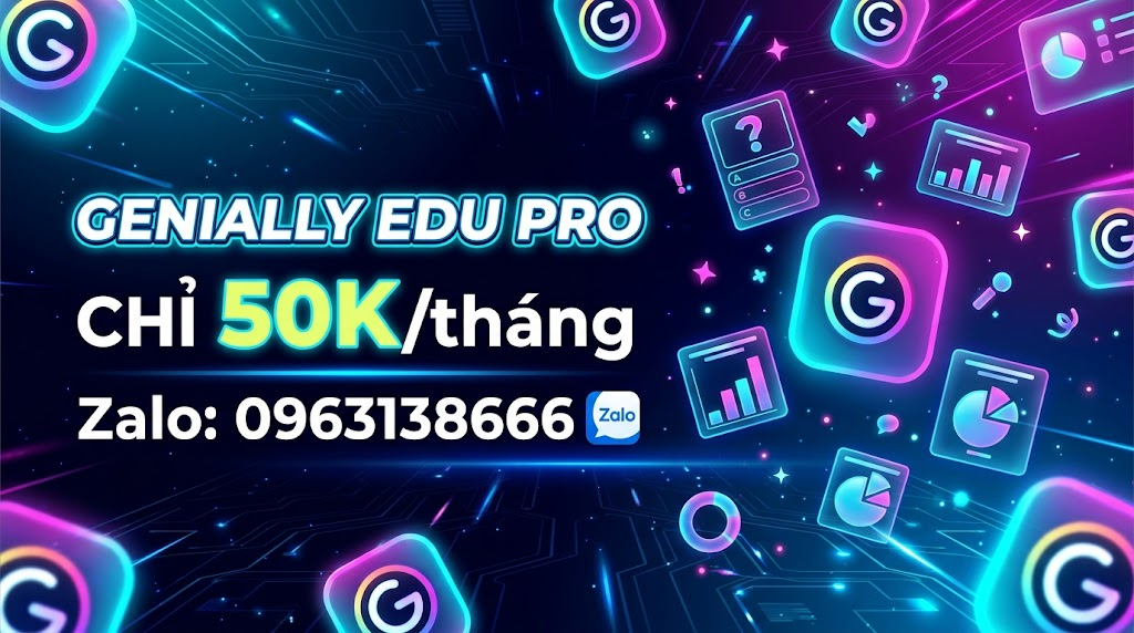 genially pro chỉ 50k