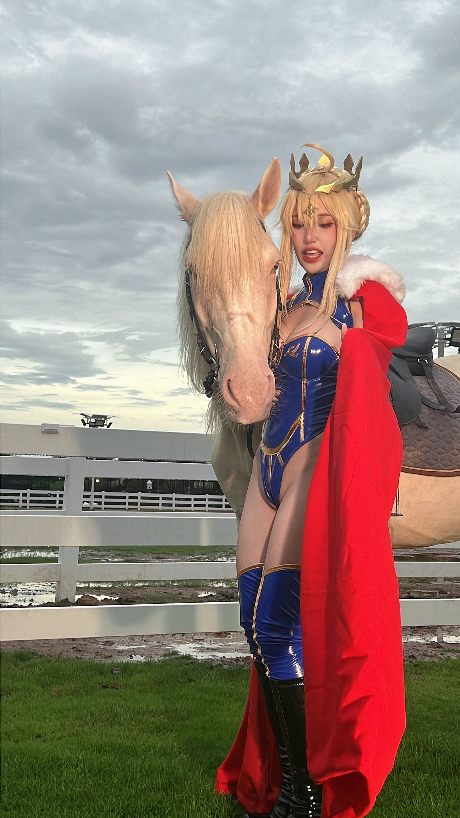 Puy Puy – Artoria Lancer Fate/Grand Order Cosplay 写真+视频（180P+22V-496MB）插图6