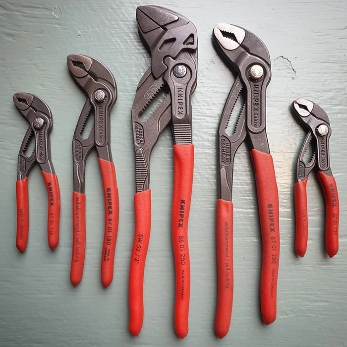 The Knipex pliers wrench