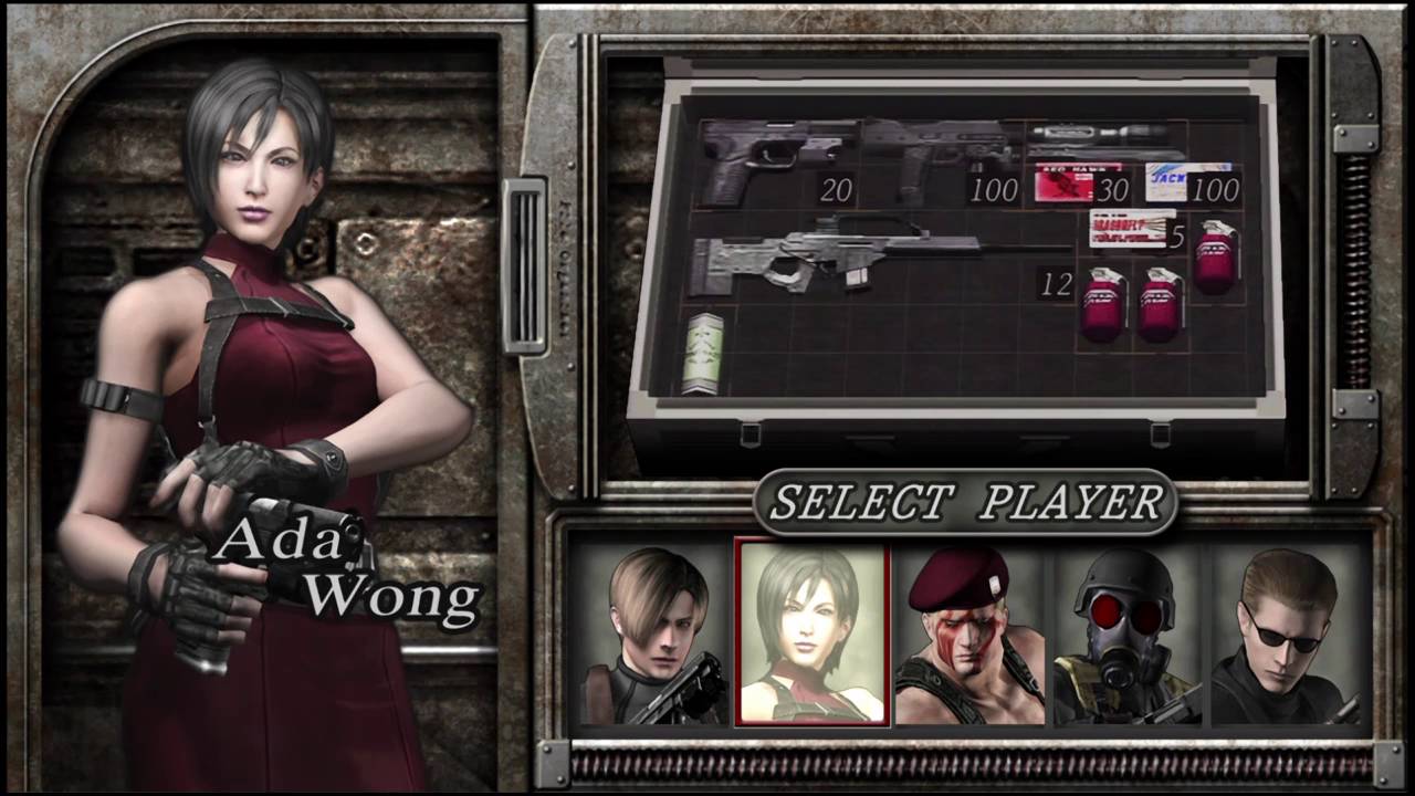 Texturas del Menu de Mercenarios Muestra