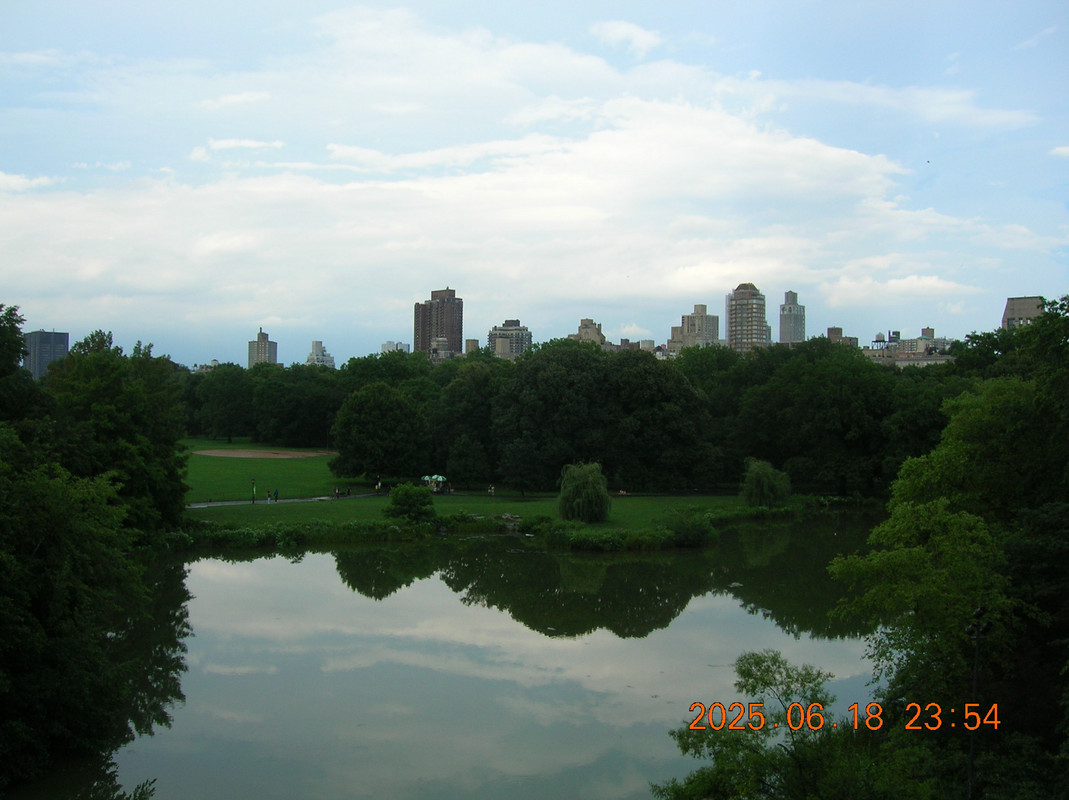View of Turtle Pond from Belvedere Castle.