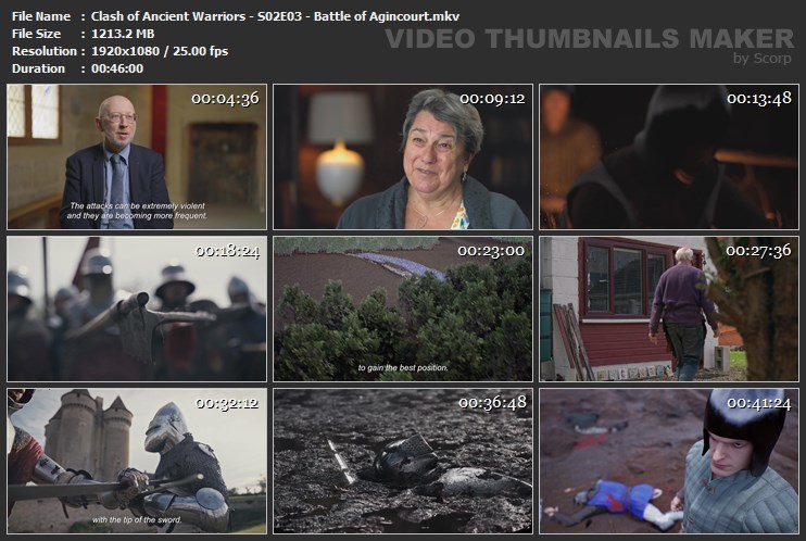 Clash of Ancient Warriors - S02E03 - Battle of Agincourt.mkv