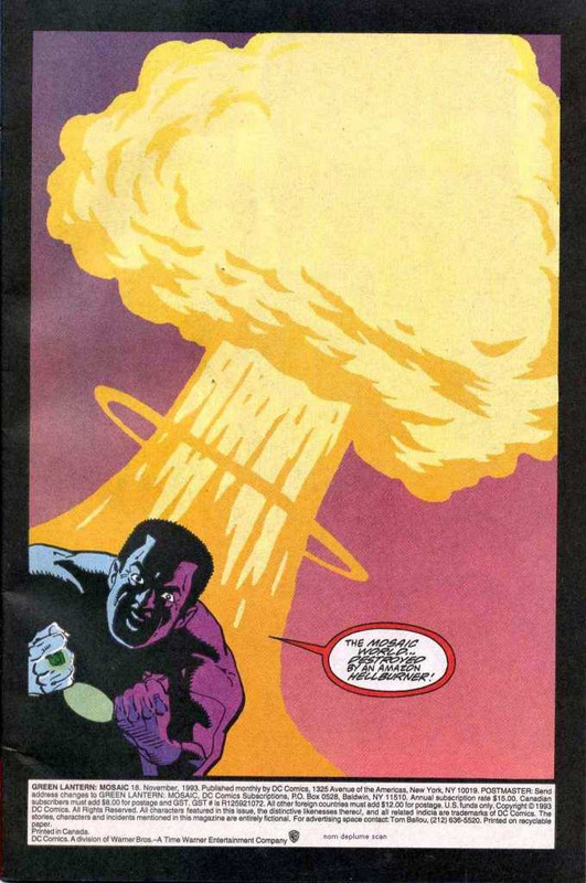 Green Lantern Mosaic 18 01