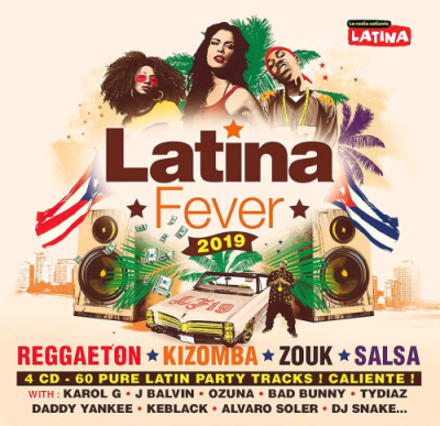 VA - Latina Fever 4CD (2019)