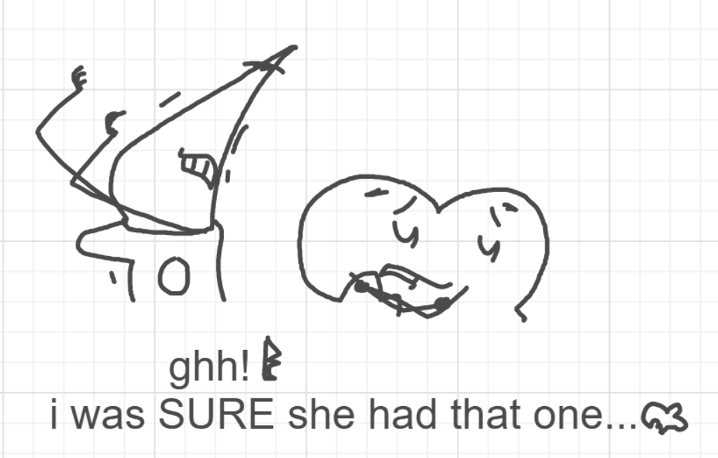A panel from The Prime Number Few, episode eight of the Board Boards object show by Furretwalk/WalkingFurret.