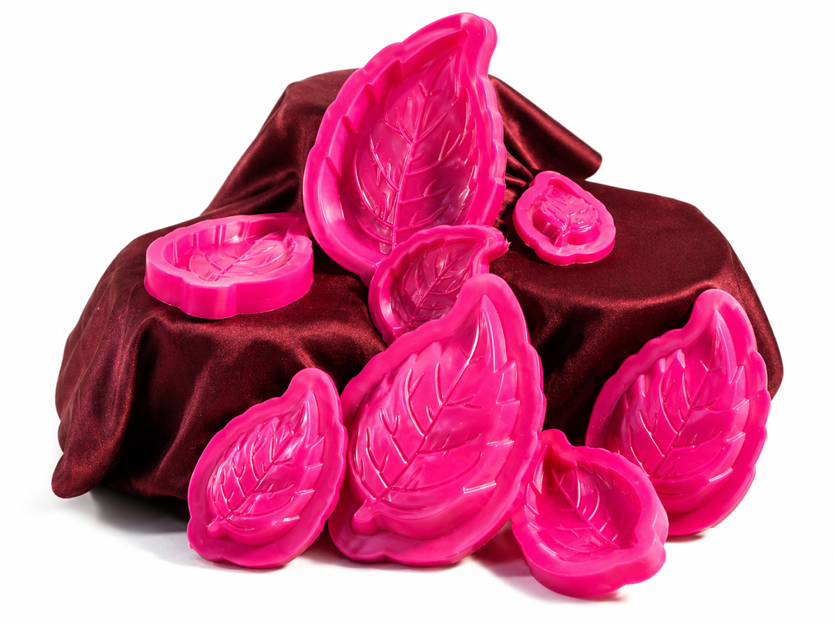 Troquel hojas Rosa Molde flores Foami fomi termoformar goma eva