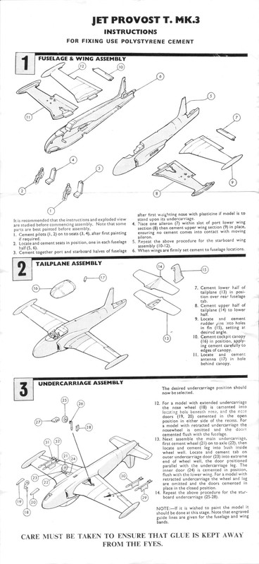 Jet Provost Instructions 2