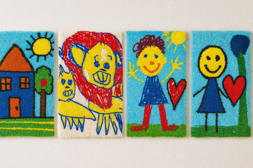 SideBaby Teppich – personalisierter Baby- und Kinderzimmer-Teppich von SideSocks