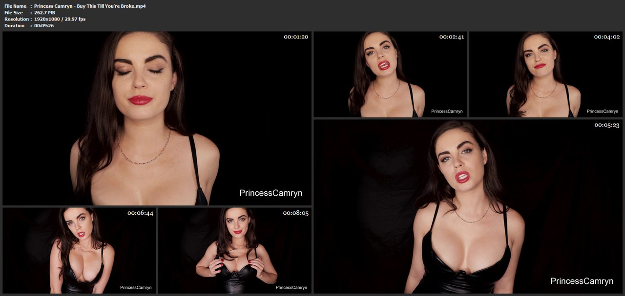 Princess Camryn - Buy This Till You're Broke.mp4