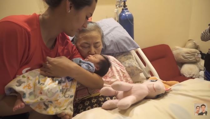 Keinginan ibunda Baim Wong gendong cucunya, Kiano Tiger Wong