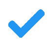 Checkmark icon for enhanced performance