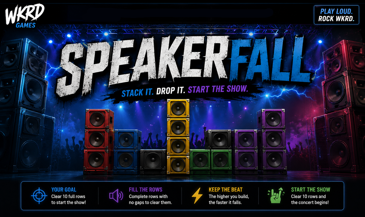 Speakerfall game artwork