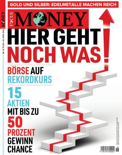 Cover: Focus Money Finanzmagazin No 18 vom 26  April 2023