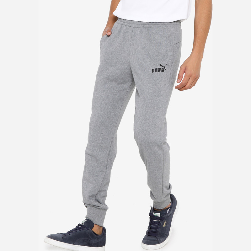 Puma Essentials Logo Sweatpants Pria 01 