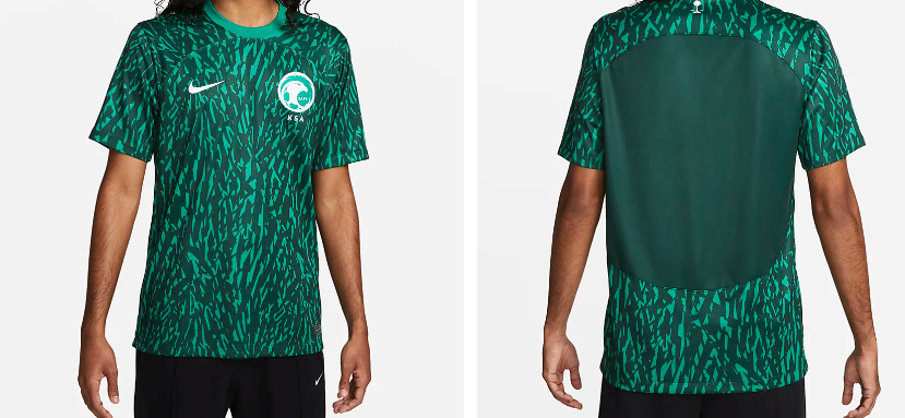 camiseta alternativa arabia