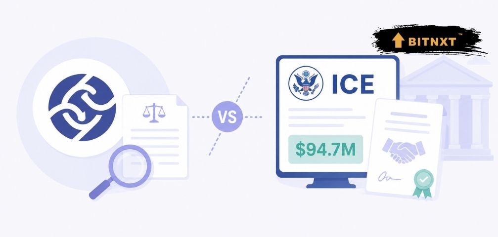 Chainalysis Challenges ICE's $94.7M TRM Contract Award