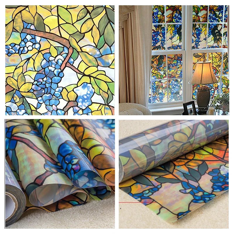 Rainbow Decorative Window Film Design