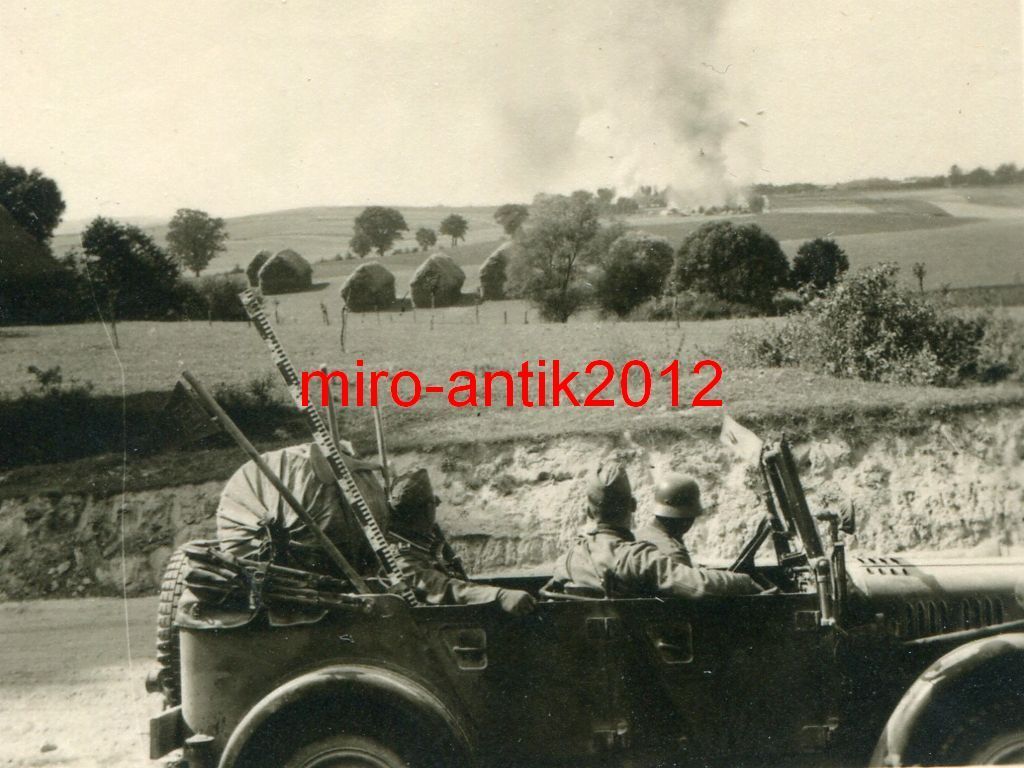 Foto, Wehrmacht, PKW, Kübelwagen, Messtrupp, Bli