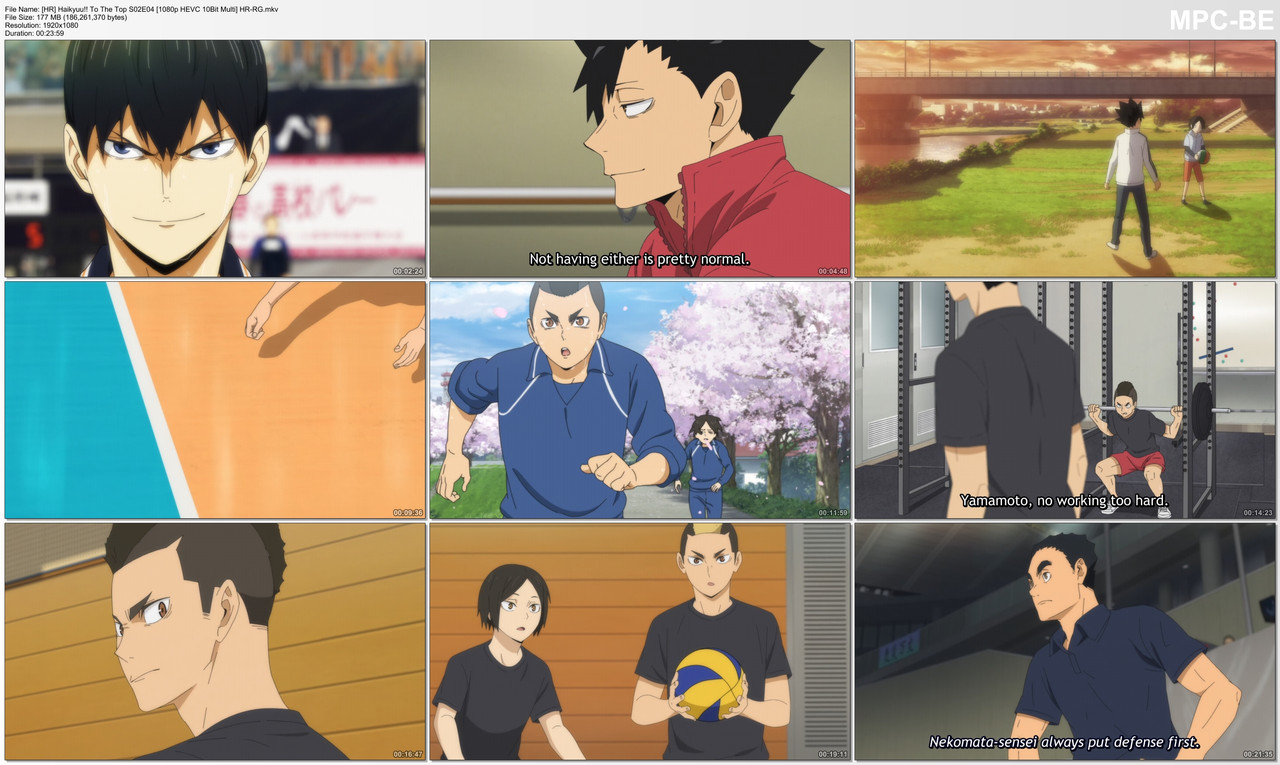 [HR] Haikyuu!! To The Top S02E04 [1080p HEVC 10Bit Multi] HR-RG.mkv_thumbs