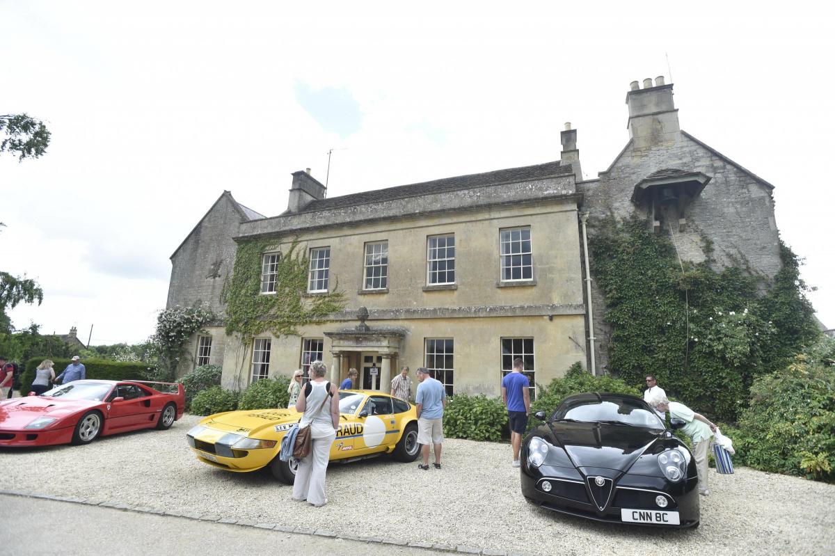 Nick Mason House with his Car Collection