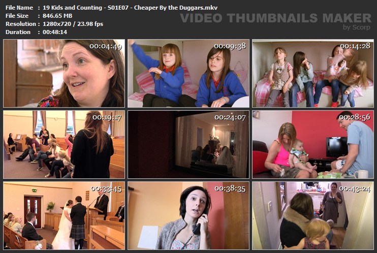 19 Kids and Counting - S01E07 - Cheaper By the Duggars.mkv