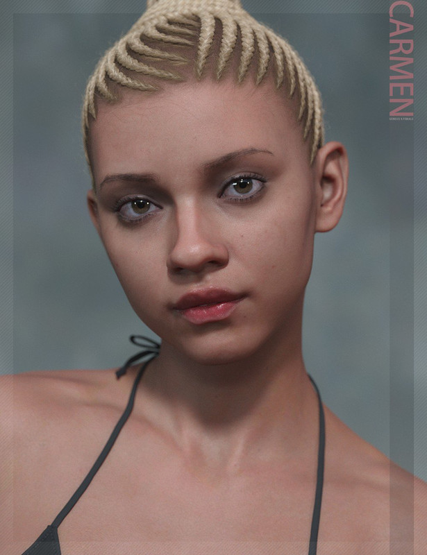 Carmen HD & Smile HD Expression for Genesis 8 Female