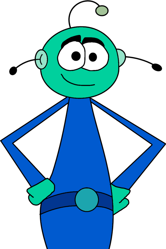 Planet X Martian (Cartoon Style)