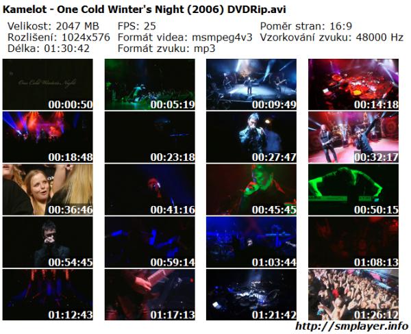 Kamelot - One Cold Winter's Night (2006)