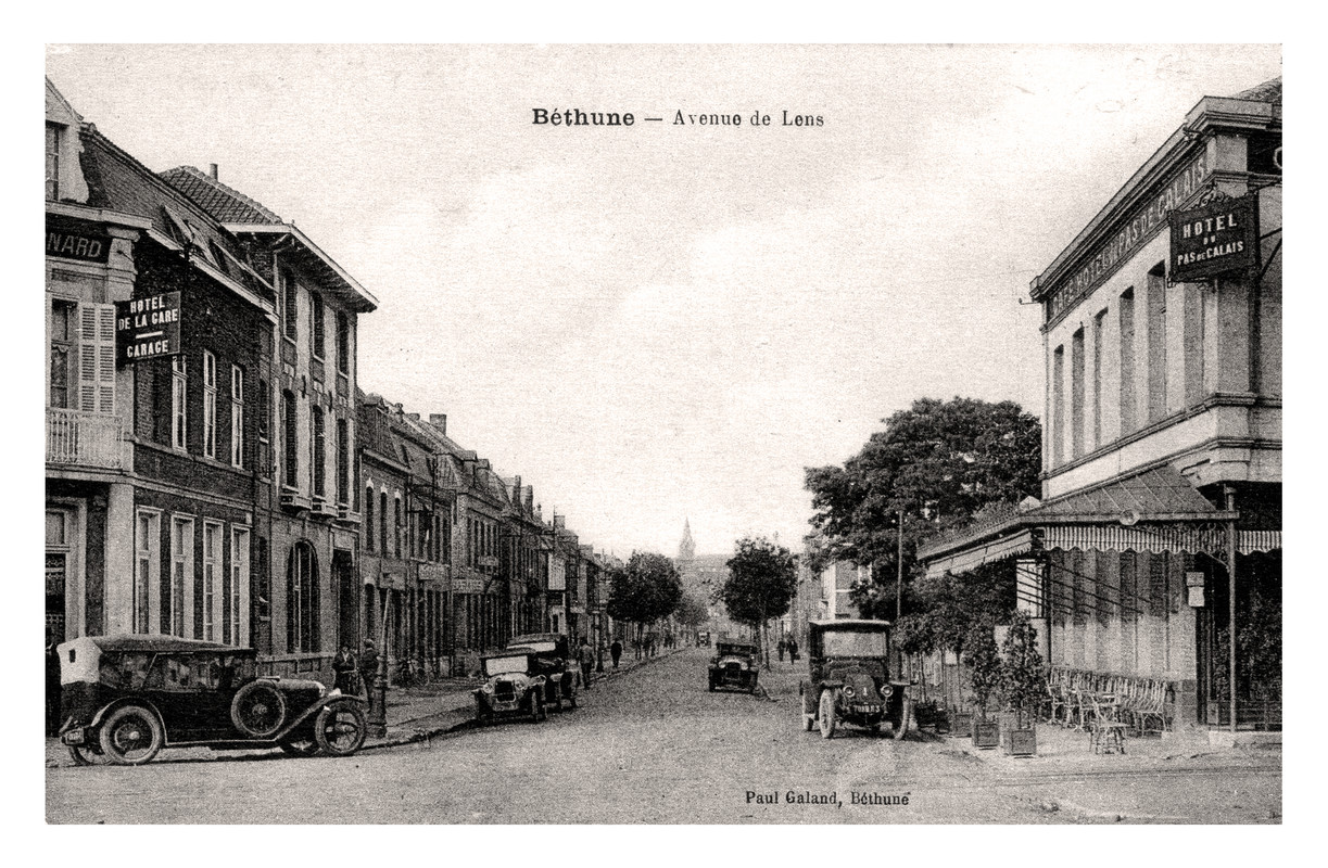 Béthune, Nord, Avenue de Lens