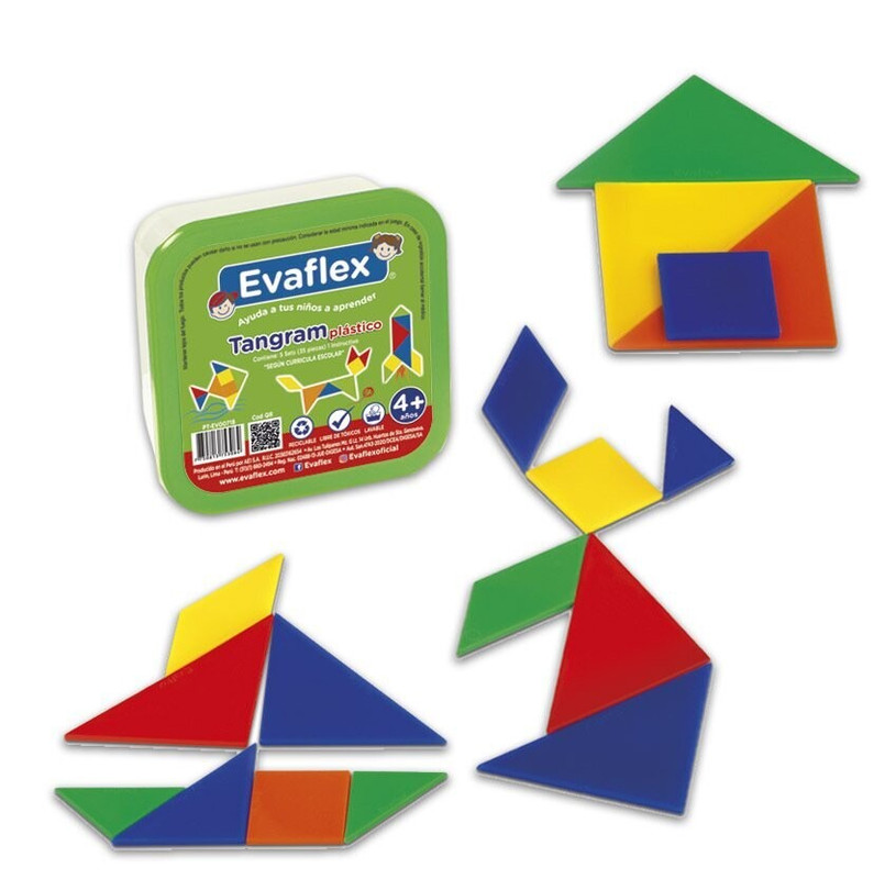 TANGRAM DE PLÁSTICO C/35