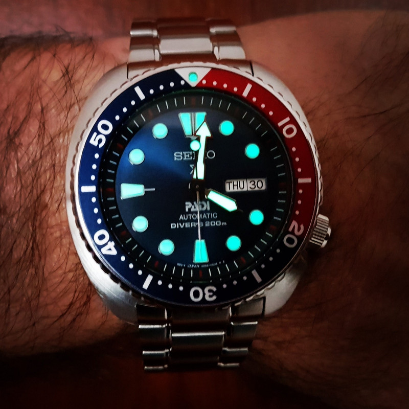 Seiko Prospex SRPA21 'Turtle' PADI Cal. 4R36 Auto 200M  (4)