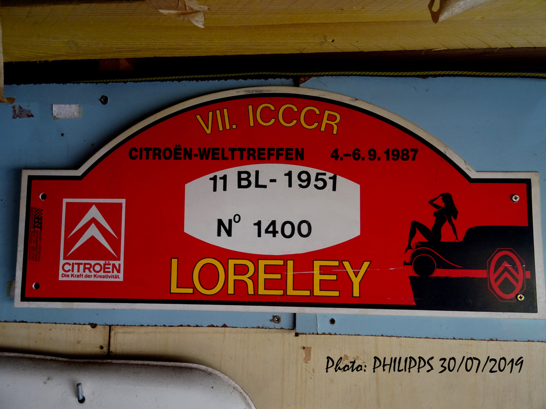 Plaque Rallye Vintage – 10eme ICCCR 1995, Citroen Total, Auto Années 80