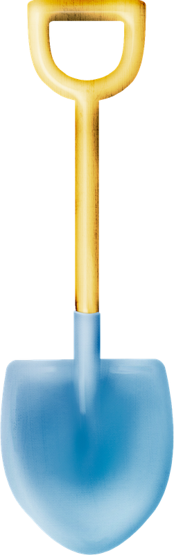 emeto_summer playground_shovel blue