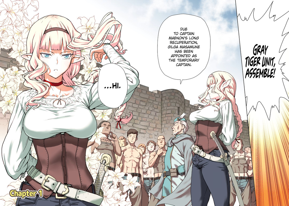 Even the Elf Captain Wants to be a Maiden - c001 (v01) - p004-p005 [web] [Manga UP!] [Oak]