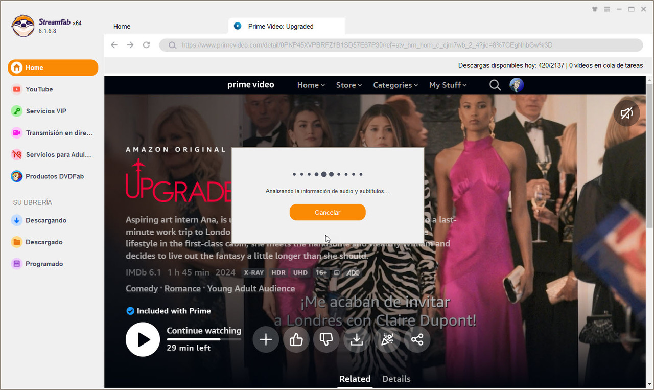 español - DVDFab StreamFab v6.1.6.8 [Portable][Español][Descarga videos de Prime Video, Netflix, Disney+ y ... 07-03-2024-14-42-12