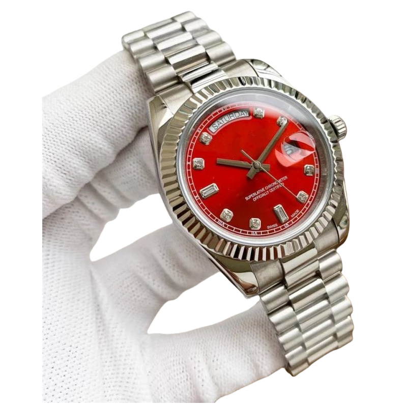 Rolex Oyster Perpetual Day-Date Red