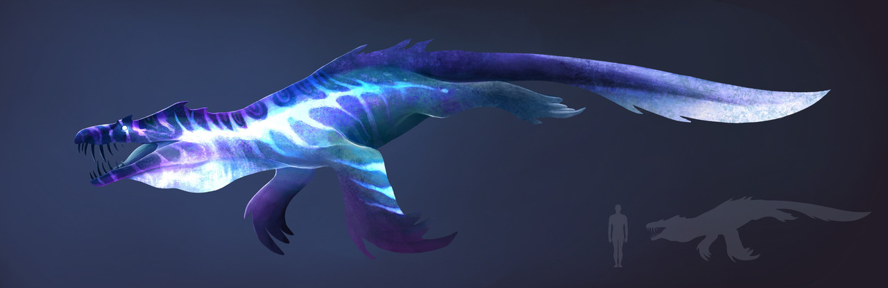 Nothosaurus Lucidus: The bioluminescent boiling sea lizard - Creature ...