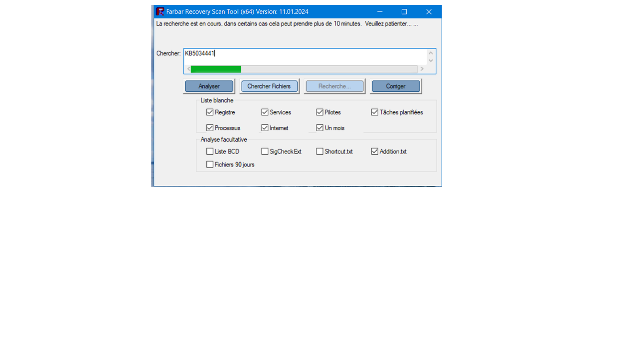 FRST RECHERCHER REGISTRE